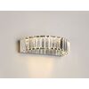 NEWPORT 8440 8442/A chrome , Бра, Chrome Clear crystal L30*H7,6*Sp19 cm LED 9W 3000K 990Lm