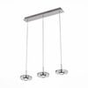 Светильник подвесной ST-Luce VEDETTE [Хром/Прозрачный LED 3*3W]