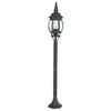 Уличный светильник напольный OUTDOOR CLASSIC,[ 1X60W (E27), H1200, IP23, алюминий черно-зеленый/]