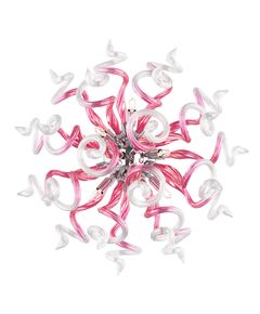 Бра MEDUSA [5х40W G9 PINKY+CLEAR/РОЗОВЫЙ+ПРОЗРАЧНЫЙ (в комплекте)]