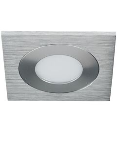 Светильник LEDDY QUAD LED 3W [240LM АЛЮМИНИЙ 3000K в стену в подрозетник с трансф(в комплекте)]