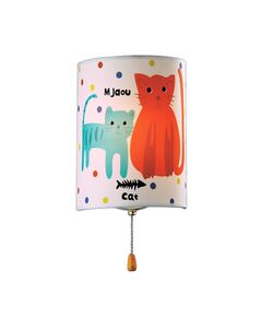Светильник ODEON Light CATS [цветной  c выкл  E14 40W 220V]