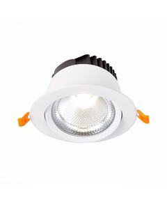 ST211.538.15.24 Св-к встр. Белый LED 1*15W 3000K 1 125Lm Ra80 24° IP20 D109xH65 220-240V