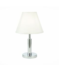 SLE111304-01 Прикроватная лампа Хром/Белый E14 1*40W