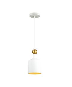 ODEON LIGHT BOLLI [белый/золотой Подвес Е27 1*40W ]