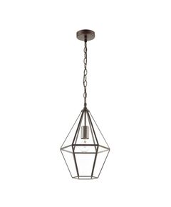 ODEON LIGHT FABIO [кофе/прозрачный Люстра E27 60W 230V]