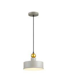 ODEON LIGHT BOLLI [серый/золотой Подвес Е27 1*40W ]