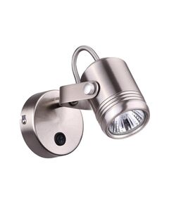 Настенный светильник Flexi [mini Матовый никель/металл GU10x1 50Вт D150xH80]