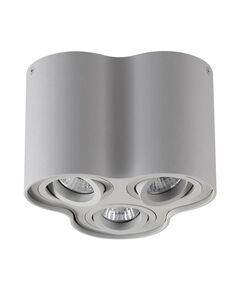 PILLARON ODL19 129 [серый графитовый накладной светильник GU10 50W 220V]