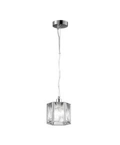 ODEON LIGHT BRITTANI хром/хрусталь Подвес E14 1*40W ]