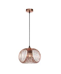 VINTI Pendant E27 D30 H18cm Red Copper