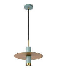 SELIN Pendant 1x GU10/35W Blue/matt yellow copper