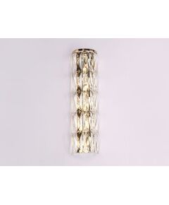 NEWPORT 10120 gold , [Бра, Polished champagne gold Clear crystal L14*H52.5*Sp9 cm G9 5*25W]