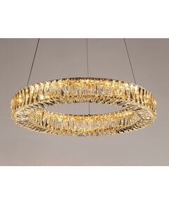 NEWPORT 8260 8262/S gold , Подвесной светильник, Gold Clear crystal D60*H250 cm Chip LED 3000K 48W