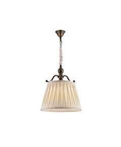 NEWPORT 31500 [B/C , Подвесной светильник, Black brass Shade beige D35*H43/143 см Е27 1*60W]