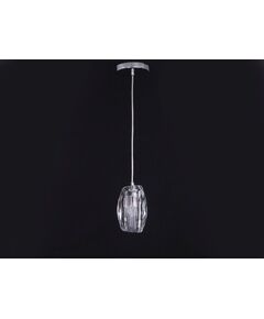 NEWPORT 10130 [nickel , Подвесной светильник, Nickel Clear crystal D12*H250 cm G9 1*60W]