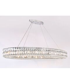 NEWPORT 10120 10127+7/S , Подвесной светильник, Chrome Clear crystal L88*35*H11/211 cm G9 14*60W