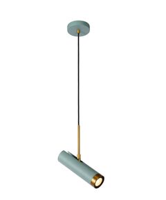 SELIN Pendant 1x GU10/35W Bleu/matt yellow copper