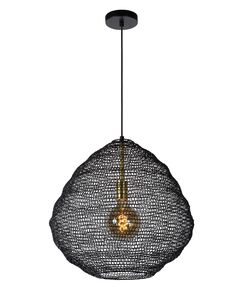 SAAR Pendant E27/60W Ø 48 cm Black