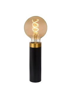 SELIN Table lamp E27/40W Black/matt yellow copper