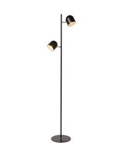 SKANSKA-LED Floor Lamp 2x5W H141cm Black
