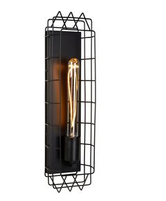 LATTICE Wall Light E27/40W Black