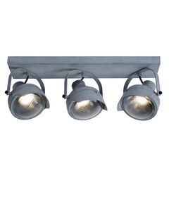 CICLETA Ceiling spotlight 3x Gu10/35W Grey