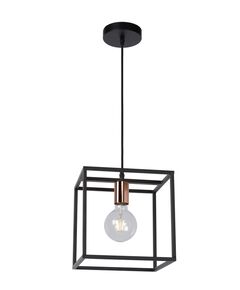 ARTHUR Pendant E27 25/25/25cm Black