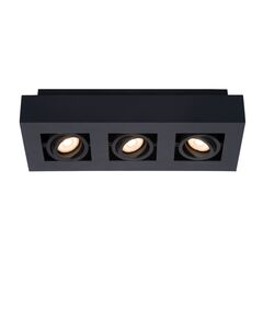 XIRAX Ceiling Light 3xGU10/5W LED  DTW Black