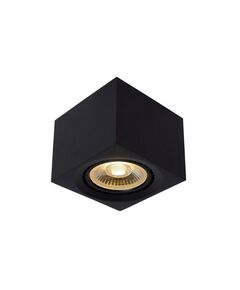 FEDLER Ceilingspotlight Dim-to-warm GU10 Square Bl
