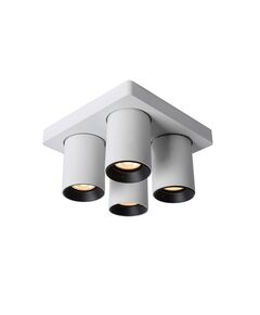 NIGEL Ceiling spotlight 4xGU10/5W DTW White