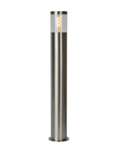 FEDOR Bollard Light E27/40W H79.5cm Satin Chrome