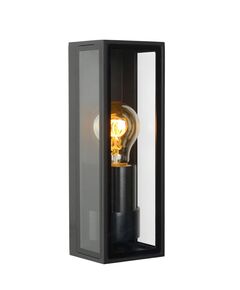 DUKAN Oustide wall lamp E27/15W Black