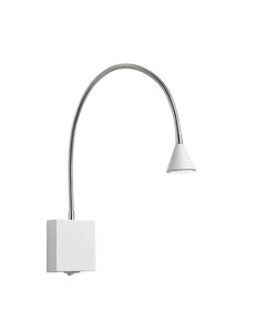 BUDDY Wall Light LED 3W flex L54 (8x8x2,5cm) White