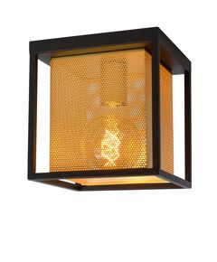 SANSA Ceiling light 1xE27/40W Black/Gold