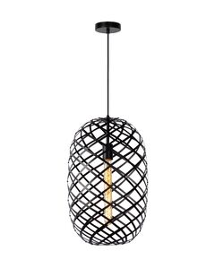 WOLFRAM Pendant  E27 Ø 32cm Black