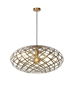 WOLFRAM Pendant  E27 Ø 65cm Sandy Gold