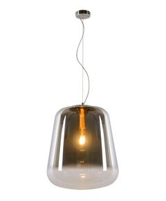 GLORIO Pendant E27 Ø45 H50cm Smokey