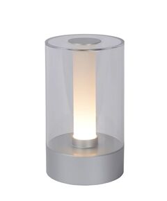 TRIBUN Table lamp Led 3W Silbergrey / Plexi