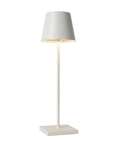 JUSTIN Table Lamp IP54 Dimmable LED 2.2W H38cm Whi