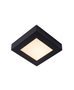 BRICE-LED Ceiling L Dimmable 15W Square IP44 Black