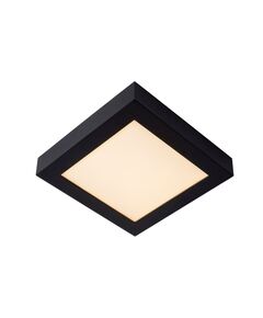 BRICE-LED Ceiling L. Dimmable 22W Square IP44 Blac