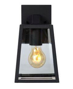 MATSLOT Wall Light IP23 E27 H25cm Black