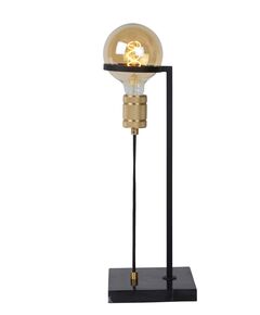 OTTELIEN Table lamp E27/60W H50cm Black