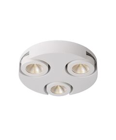 MITRAX-LED Ceilingl Light 3x5W 3000K Ø30cm White
