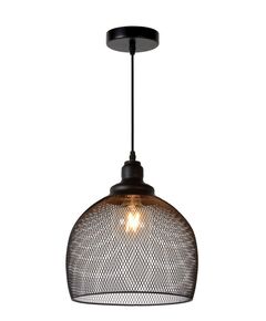 MESH Pendant E27 Ø28cm H 32cm Black