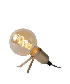 PUKKI Table Lamp E27 40W Satin Gold