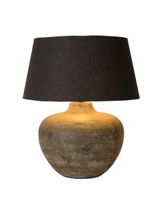 RAMSES Table Lamp E27 H71cm Rust Brown