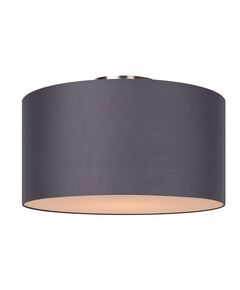 CORAL Ceiling Light E27 D45 H25cm Grey