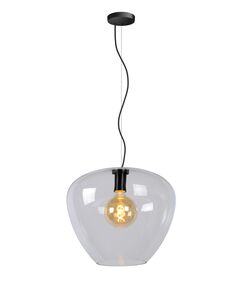 SOUFIAN Pendant 1x E27 H159cm D40cm Clear Glass